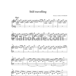 Ноты Fabrizio Paterlini - Still travelling - предпросмотр