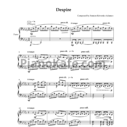 Ноты Семён Кривенко-Адамов - Отчаяние - предпросмотр