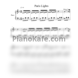Ноты Brian Crain - Paris light - предпросмотр