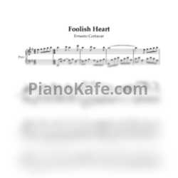 Ноты Ernesto Cortazar - Foolish heart - предпросмотр