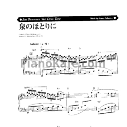 Ноты Richard Clayderman - Am brunnen vor dem tore - предпросмотр