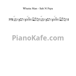 Ноты Salt 'N' Pepa - Whatta man