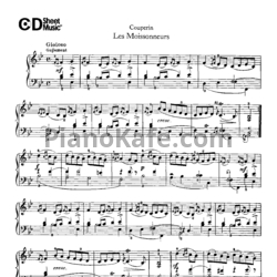 Ноты Франсуа Куперен - Les moissonneurs