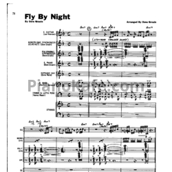 Ноты Dave Grusin - Fly by night (Партитура) - предпросмотр
