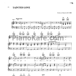 Ноты Pussycat Dolls - Tainted love