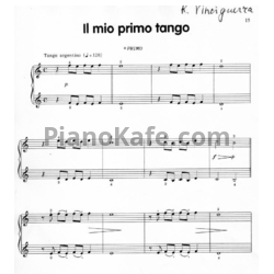 Ноты Рэмо Винчигуэрра - Моё первое танго (для фортепиано в 4 руки) - предпросмотр