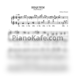 Ноты Sofiane Pamart - Requiem (Lacrimosa) - предпросмотр
