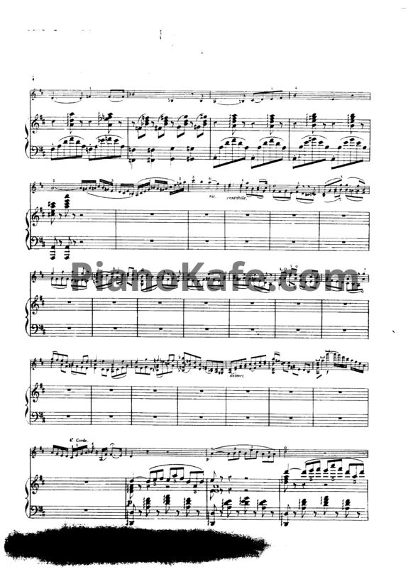 Ноты Пабло де Сарасате - Новая фантазия на темы оперы Ш. Гуно "Фауст" (Соч. 13) - PianoKafe.com