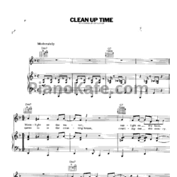 Ноты John Lennon - Clean up time - предпросмотр