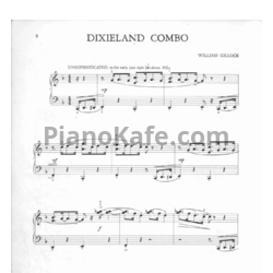 Ноты William Gillock - Dexieland combo - предпросмотр