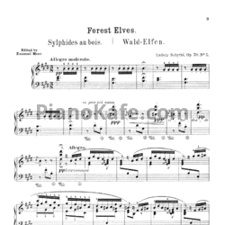 Ноты Людвиг Шитте - 10 Historiettes (Op. 70) - предпросмотр