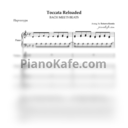 Ноты BACH MEETS BEATS - Toccata Reloaded (Партитура) - предпросмотр
