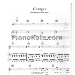 Ноты David Bowie - Changes (2)