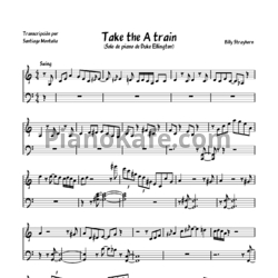 Ноты Duke Ellington - Take the a train - предпросмотр