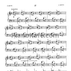 Ноты Людвиг Шитте - Этюд (Соч. 108, №5) - предпросмотр