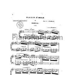 Ноты Камиль Стамати - Andante-méditation sur 'Plaisir d'amour' (Op. 24) - предпросмотр