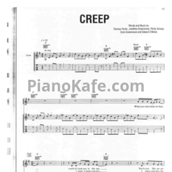 Ноты Radiohead - Creep