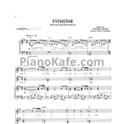 Ноты Howard Shore - Evenstar - предпросмотр