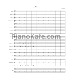 Ноты Сергей Прокофьев - Вальс (Партитура и голоса) - предпросмотр