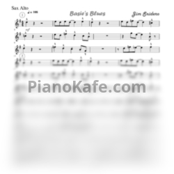 Ноты Jim Snidero - Basie's blues