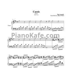 Ноты the GazettE - Cassis