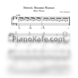 Ноты Philip Sheppard - Detroit: Become Human (Main Theme) - предпросмотр