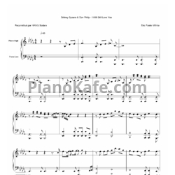 Ноты Britney Spears feat. Don Philip - I will still love you - предпросмотр