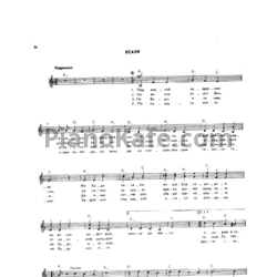 Ноты Александр Розенбаум - Есаул - предпросмотр