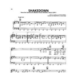 Ноты Bob Seger - Shakedown