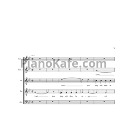 Ноты Генри Пёрселл - Антем "Lord, how long wilt Thou be angry?" (Z 25) - предпросмотр