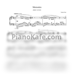 Ноты Фёдор Бирючев aka Teodor Doré - Memories - предпросмотр