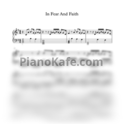 Ноты In Fear And Faith - Last man stranded - предпросмотр