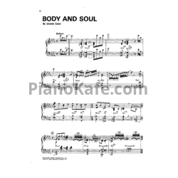 Ноты Oscar Peterson - Body and soul - предпросмотр