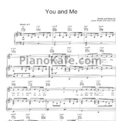 Ноты Lifehouse - You and me