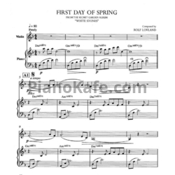 Ноты Secret Garden - First day of spring - предпросмотр