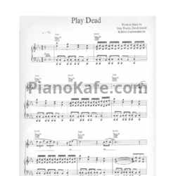 Ноты Bjork - Play dead - предпросмотр