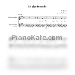 Ноты Роберт Шуман - In der fremde - предпросмотр
