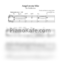 Ноты The Wallflowers - Angel on my bike