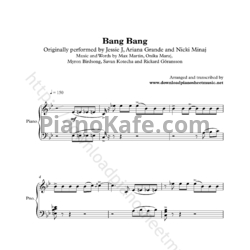 Ноты Jessie J, Ariana Grande, Nicki Minaj - Bang Bang - предпросмотр