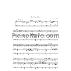 Ноты Pianoboy - How does it feel