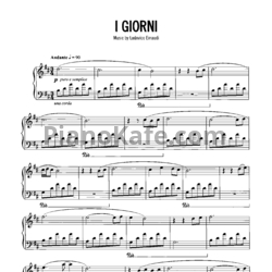 Ноты Ludovico Einaudi - Islands (Книга нот) - предпросмотр