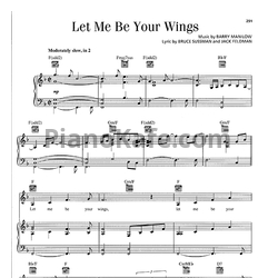 Ноты Barry Manilow - Let me be your wigs - предпросмотр