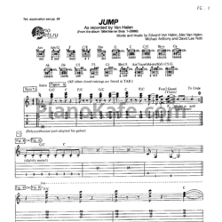 Ноты Van Halen - Jump (Версия 2) - предпросмотр
