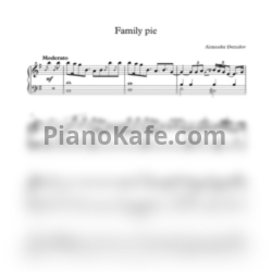 Ноты Alexander Demidov - Family pie - предпросмотр
