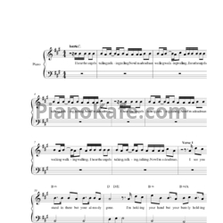 Ноты The Script - Dead man walking - предпросмотр