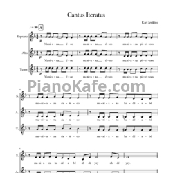 Ноты Karl Jenkins - Cantus Iteratus (Хоровая партитура) - предпросмотр