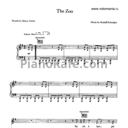 Ноты Scorpions - The zoo - предпросмотр