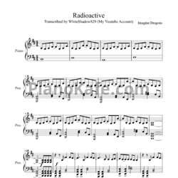 Ноты Imagine Dragons - Radioactive