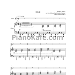 Ноты Lindsey Stirling - Heist - предпросмотр