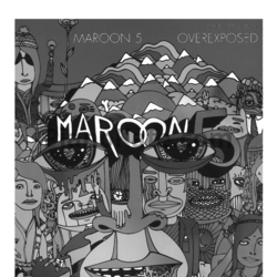 Ноты Maroon 5 - Overexposed (Книга нот) - предпросмотр